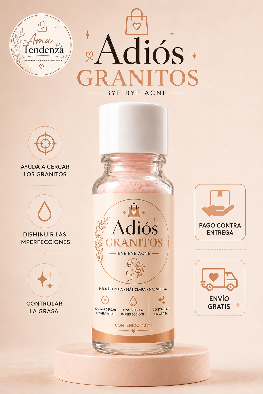 Adios Granitos Bye Bye acne